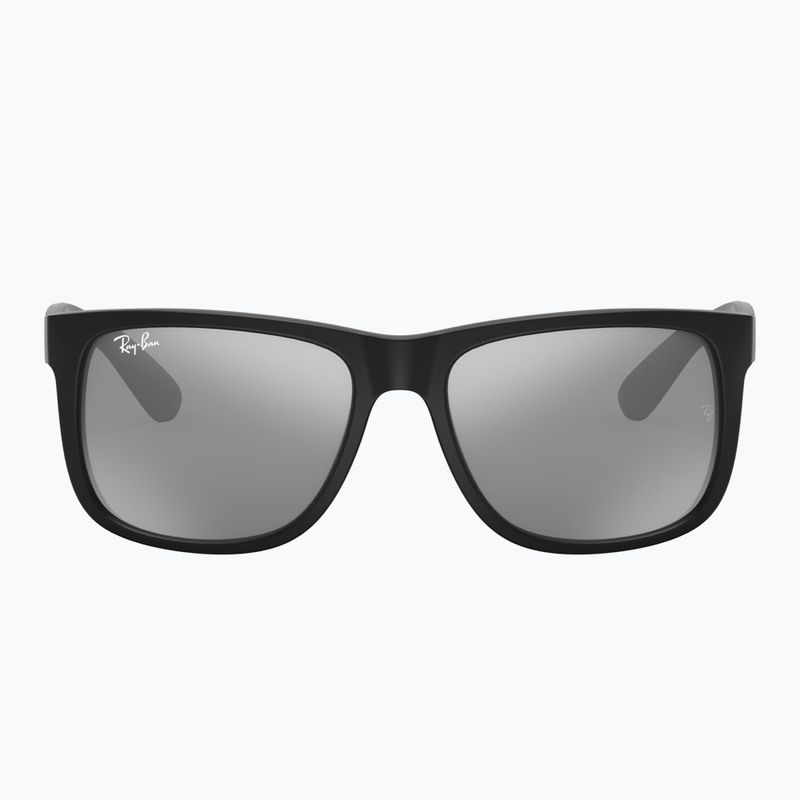 Akiniai nuo saulės Ray-Ban Justin Classic matt black/silver grey mirror 2
