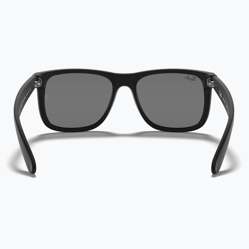 Akiniai nuo saulės Ray-Ban Justin Classic matt black/silver grey mirror 5