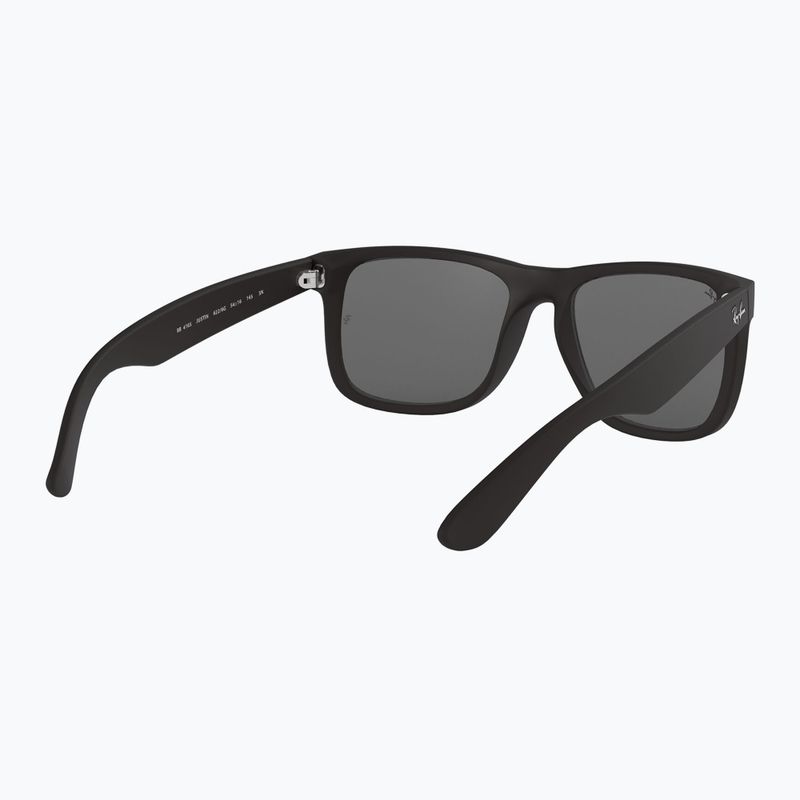 Akiniai nuo saulės Ray-Ban Justin Classic matt black/silver grey mirror 6