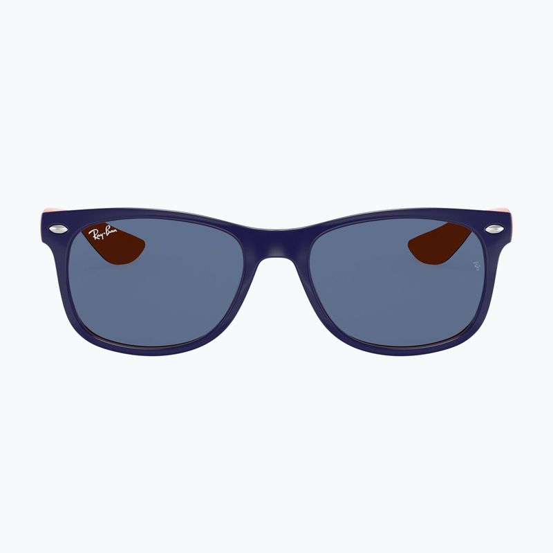 Vaikiški saulės akiniai Ray-Ban New Wayfarer matte black/blue 2