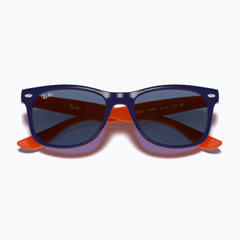 Vaikiški saulės akiniai Ray-Ban New Wayfarer matte black/blue 3