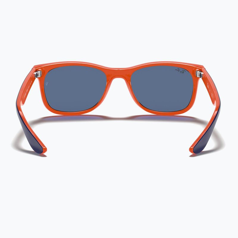 Vaikiški saulės akiniai Ray-Ban New Wayfarer matte black/blue 5