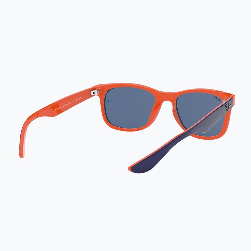 Vaikiški saulės akiniai Ray-Ban New Wayfarer matte black/blue 6