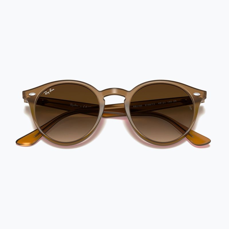 Akiniai nuo saulės Ray-Ban RB2180 light brown/brown gradient 3