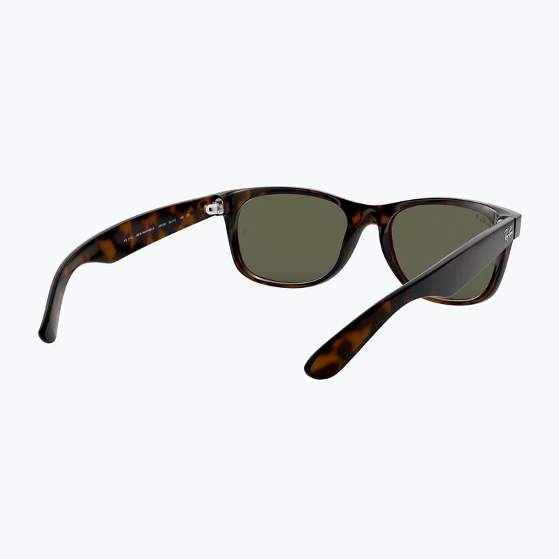 Akiniai nuo saulės Ray-Ban New Wayfarer Classic tortoise/green g-15 polarized 6
