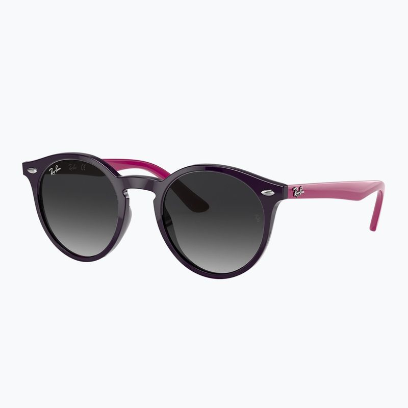 Vaikiški saulės akiniai Ray-Ban RB9064S polished violet/grey gradient 4