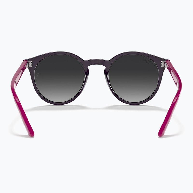 Vaikiški saulės akiniai Ray-Ban RB9064S polished violet/grey gradient 5