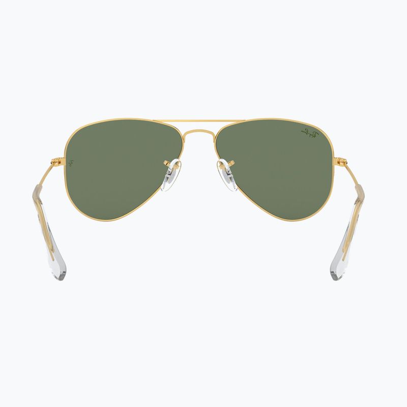 Vaikiški saulės akiniai Ray-Ban Aviator arista gold/dark green 5