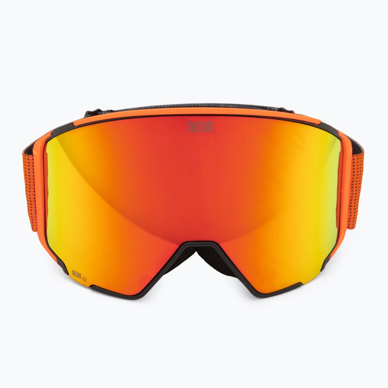 Slidinėjimo akiniai Neon Ice black/orange/mirror red/amber 3