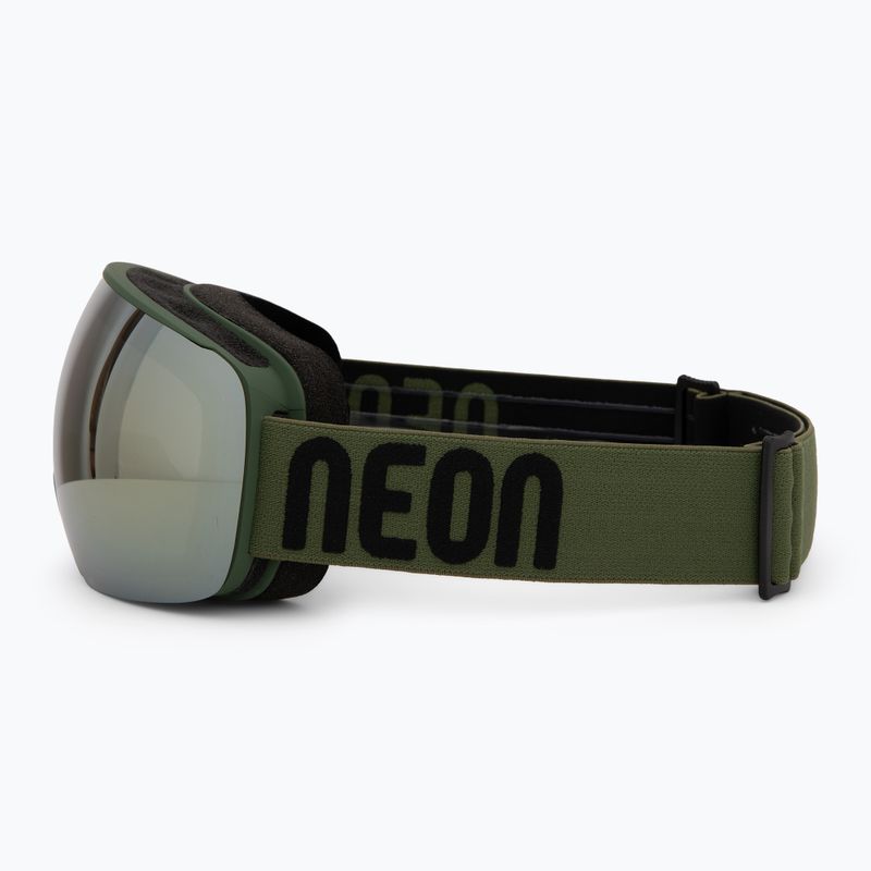 Slidinėjimo akiniai Neon Beam army green/mirror bronze 4