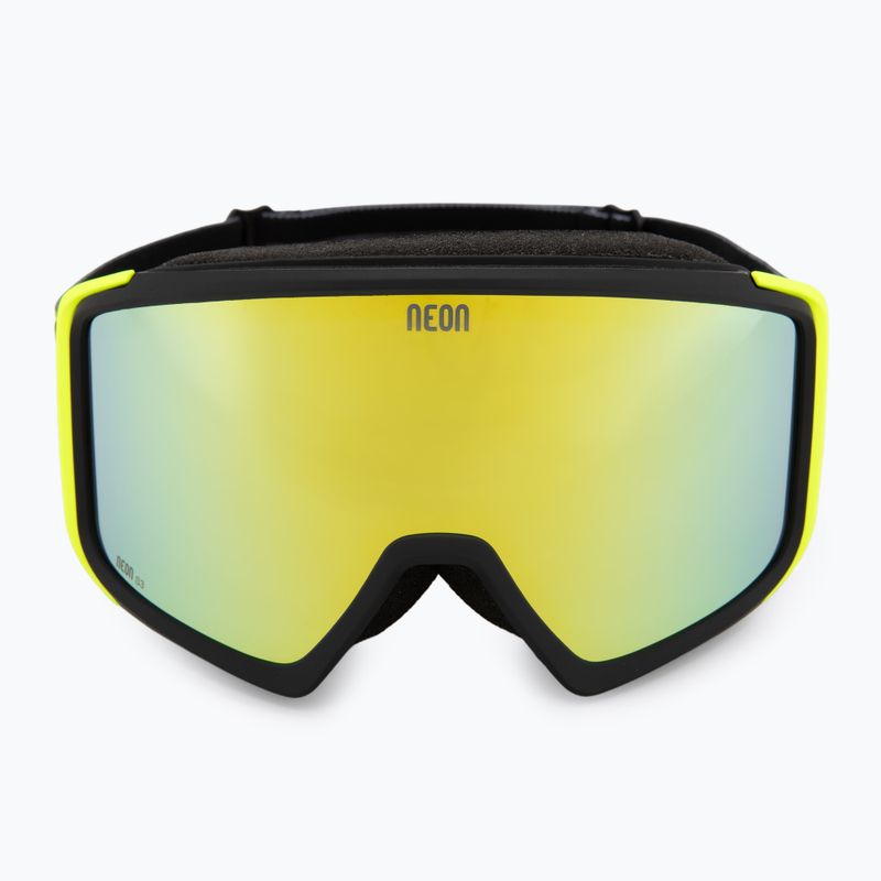Slidinėjimo akiniai Neon Eclipse black/yellow/mirror gold 2