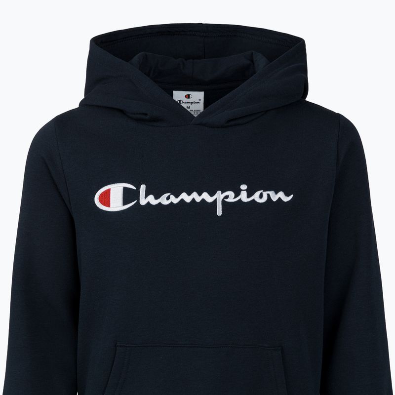 Vaikiškas džemperis Champion 306874 Sweatshirt Hooded navy 4