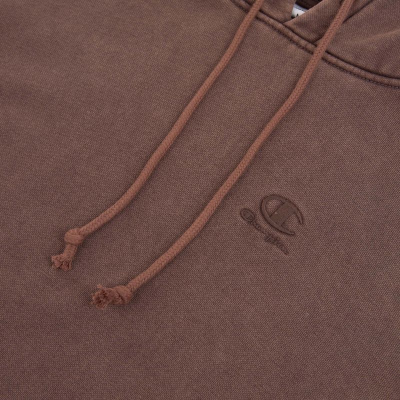 Vyriškas džemperis Champion 221571 Sweatshirt Hooded chocolate 3