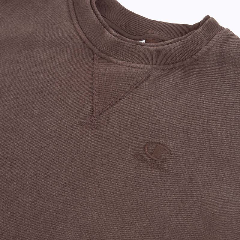 Vyriškas džemperis Champion 221572 Crewneck Sweatshirt chocolate 3