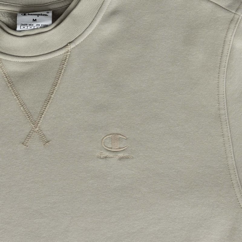 Vyriškas džemperis Champion 221572 Crewneck Sweatshirt beige 3