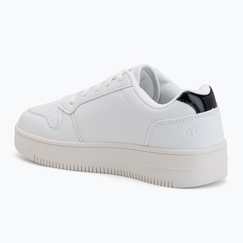 Batai  Champion RD18 Platform Glitter G GS Low Cut wht/nbk 3