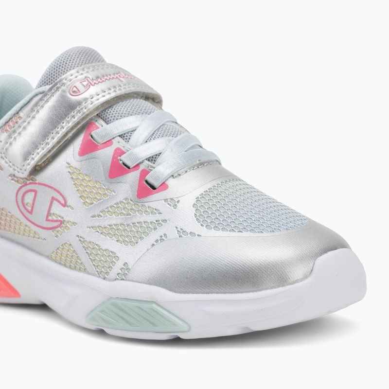 Vaikiški batai Champion Wave Tri G PS Low Cut silver/blue burgundy/imperial light blue 7