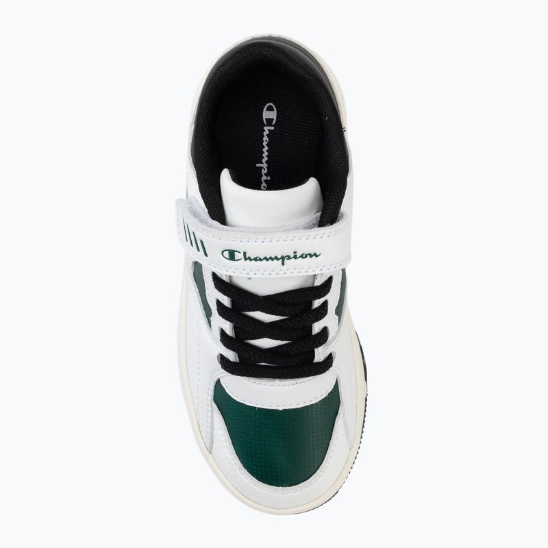Vaikiški batai Champion RD25 Low B PS Low Cut white/highlighter greenblack 5