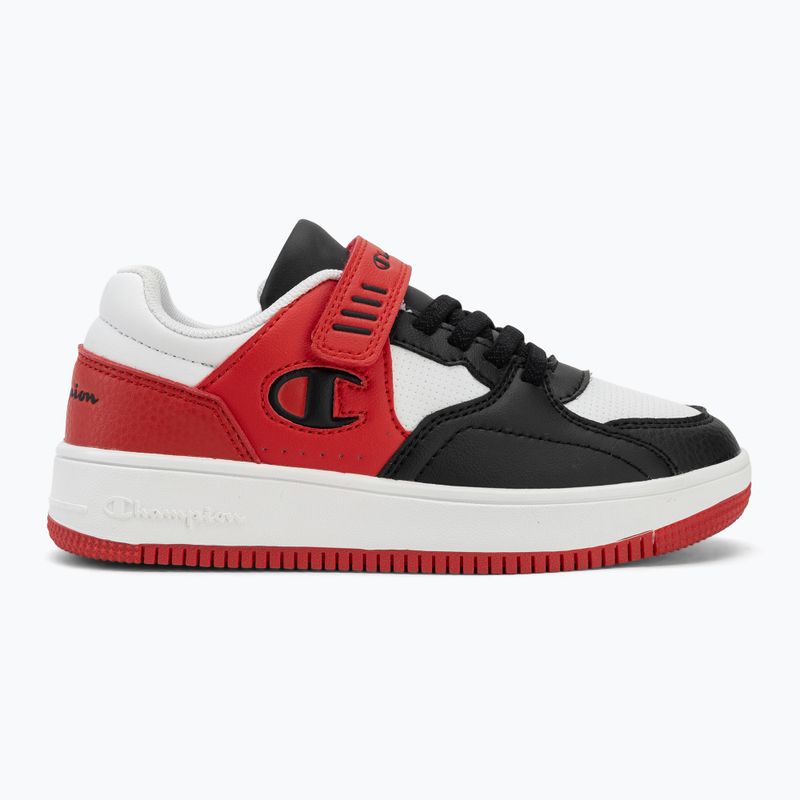 Vaikiški batai Champion RD25 Low B PS Low Cut white/red oxide/black 2