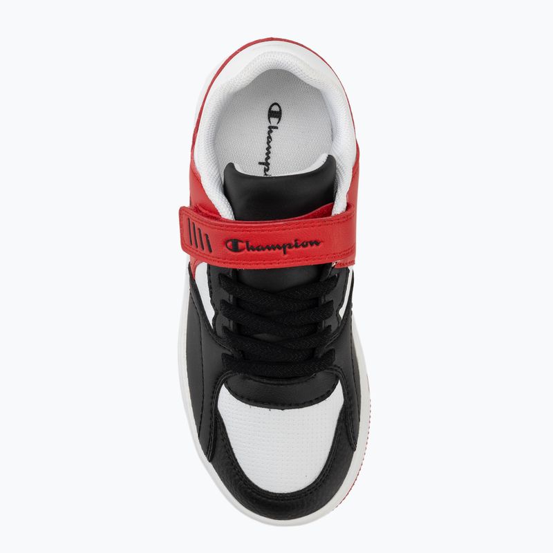 Vaikiški batai Champion RD25 Low B PS Low Cut white/red oxide/black 5