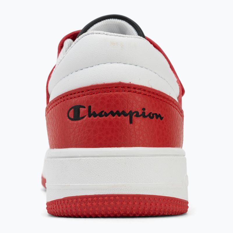 Vaikiški batai Champion RD25 Low B PS Low Cut white/red oxide/black 6