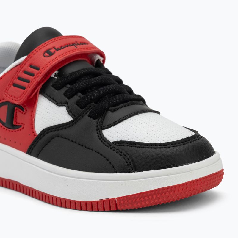 Vaikiški batai Champion RD25 Low B PS Low Cut white/red oxide/black 7