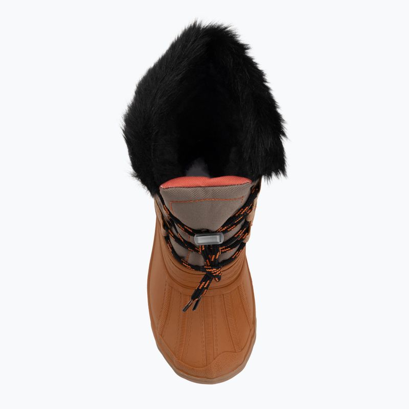 Vaikiški sniego batai BOATILUS Nippy 02 Sint. Leather pumpkin 5