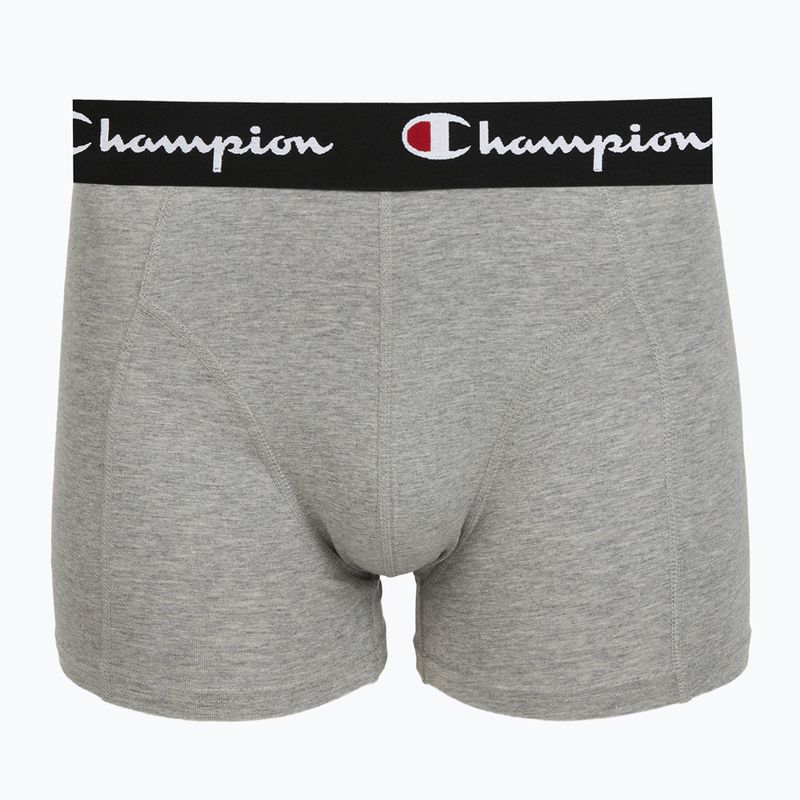 Vyriškos trumpikės Champion Trunk Knit oxford grey melange/oxford grey melange/black 3