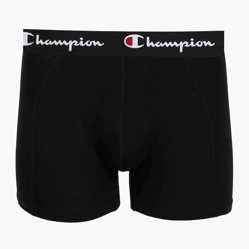 Vyriškos trumpikės Champion Trunk Knit oxford grey melange/oxford grey melange/black 4
