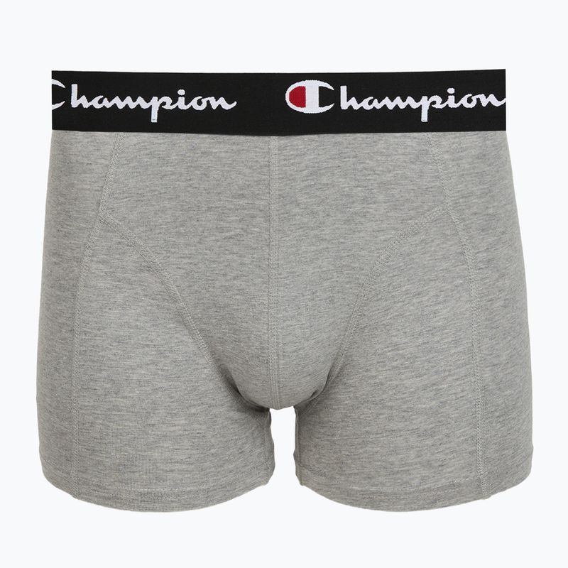 Vyriškos trumpikės Champion Trunk Knit oxford grey melange/oxford grey melange/black 5