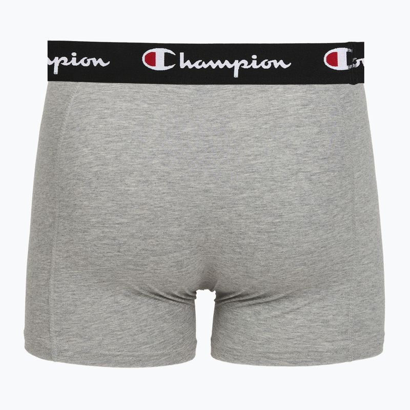 Vyriškos trumpikės Champion Trunk Knit oxford grey melange/oxford grey melange/black 6
