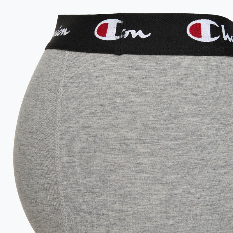 Vyriškos trumpikės Champion Trunk Knit oxford grey melange/oxford grey melange/black 7