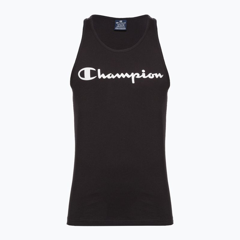 "Champion Legacy" vyriški marškinėliai be rankovių juodi
