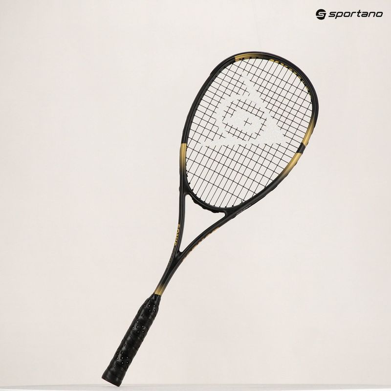 Dunlop Sonic Core Iconic nauja skvošo raketė juoda 10326927 7