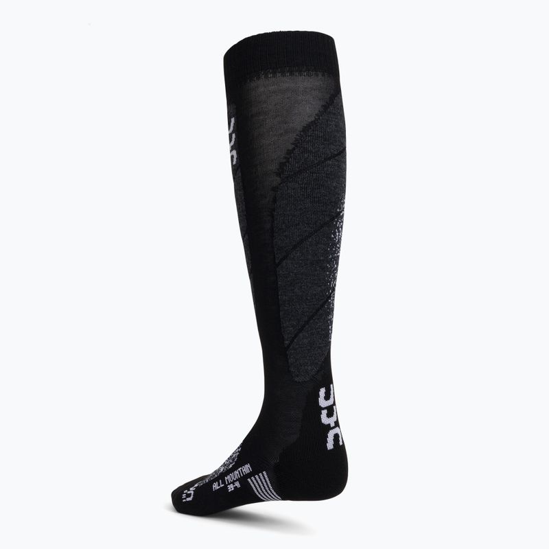 Vyriškos slidinėjimo kojinės UYN Ski All Mountain black / white 2