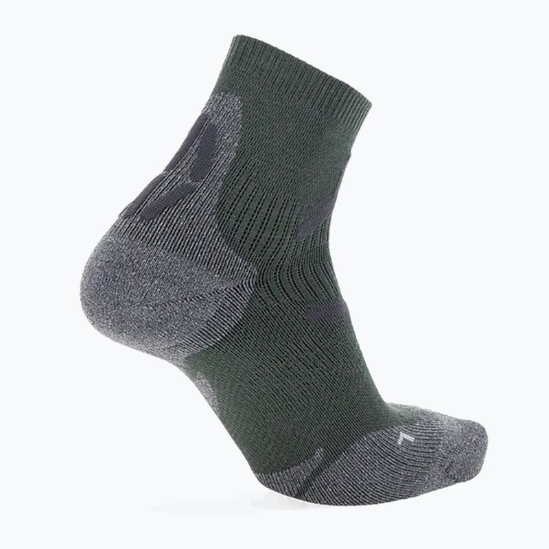 Vyriškos kojinės Uyn Trekking 2IN Low Cut military/grey melange 2