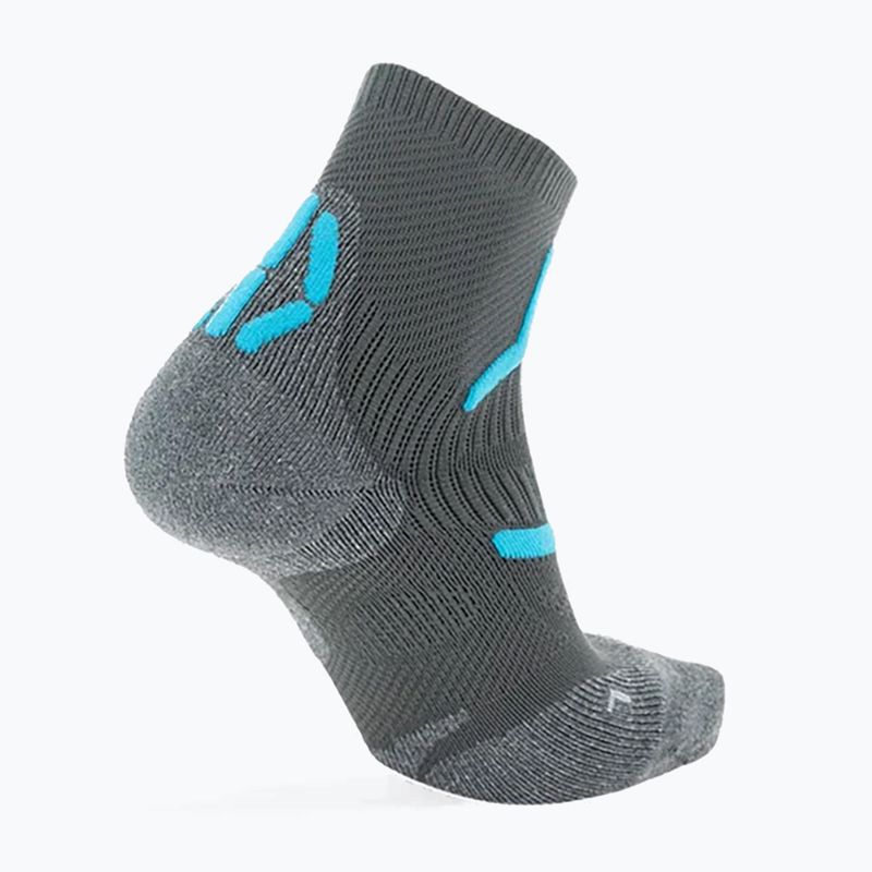 Moteriškos kojinės Uyn Trekking 2IN Low Cut anthracite/turquoise 2
