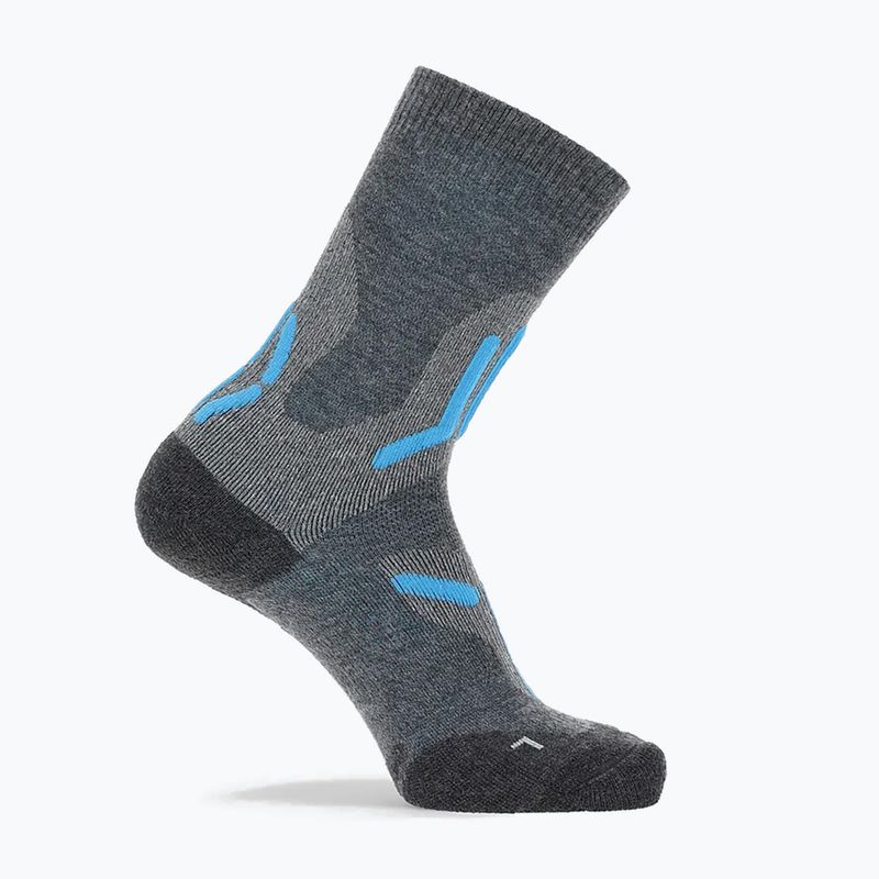 Moteriškos kojinės Uyn Trekking 2IN Merino Mid mid grey/turquoise 2
