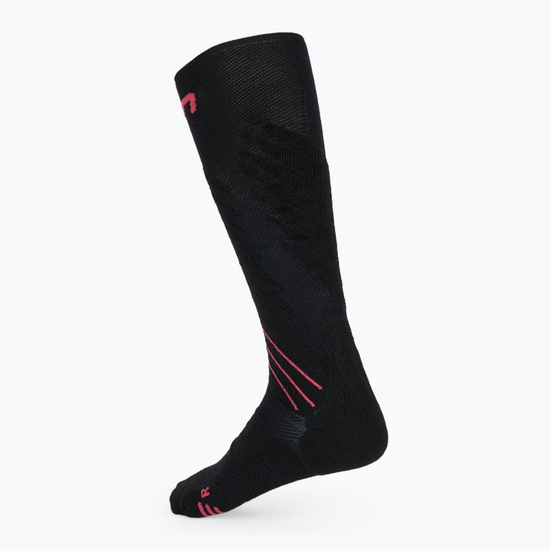 Vyriškos slidinėjimo kojinės UYN Ski One Comfort Fit black/pink 2