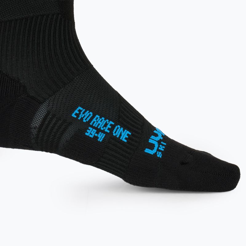 Vyriškos slidinėjimo kojinės UYN Ski Evo Race One black/blue 4