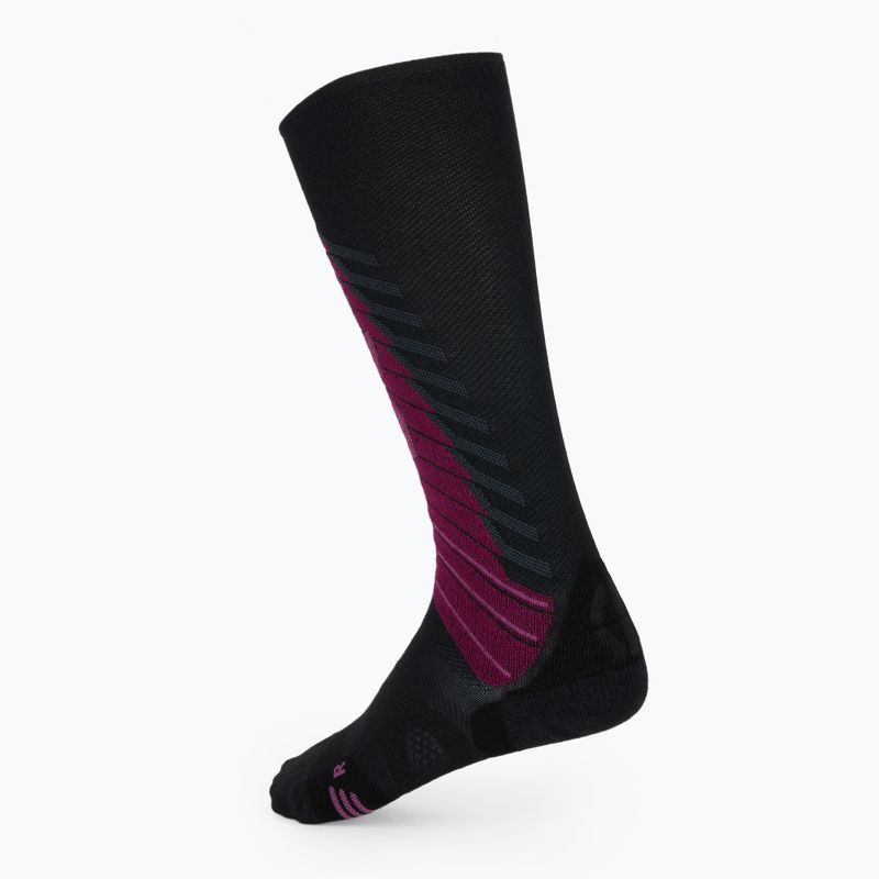 Moteriškos slidinėjimo kojinės UYN Ski One Biotech black/purple 2