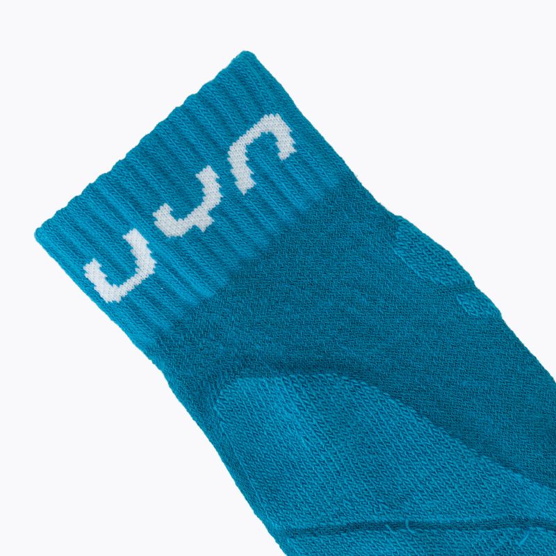 Vaikiškos slidinėjimo kojinės UYN Junior Ski turquoise 4