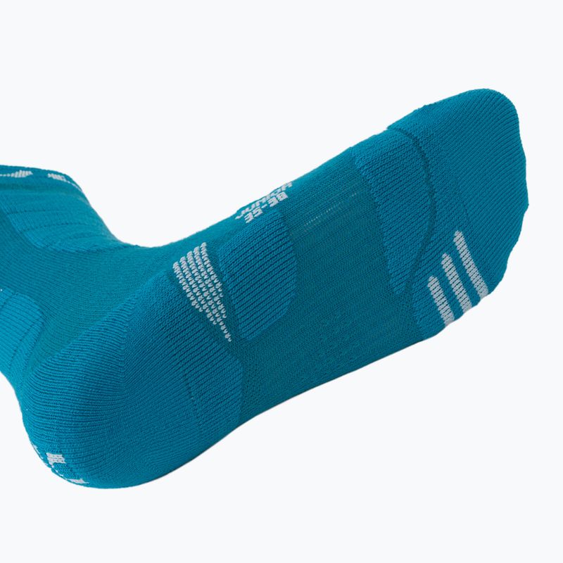 Vaikiškos slidinėjimo kojinės UYN Junior Ski turquoise 5