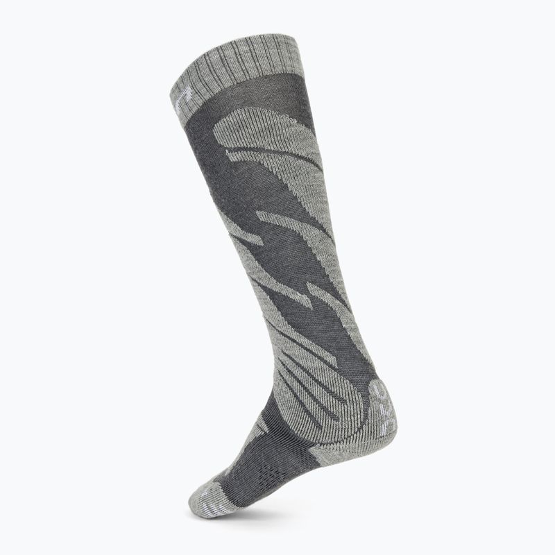 Vaikiškos slidinėjimo kojinės UYN Junior Ski grey 2