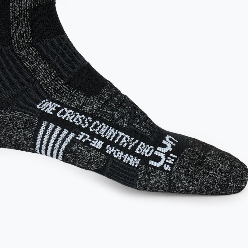 Moteriškos slidinėjimo kojinės UYN Ski Cross Country One Bio black/anthracite 4