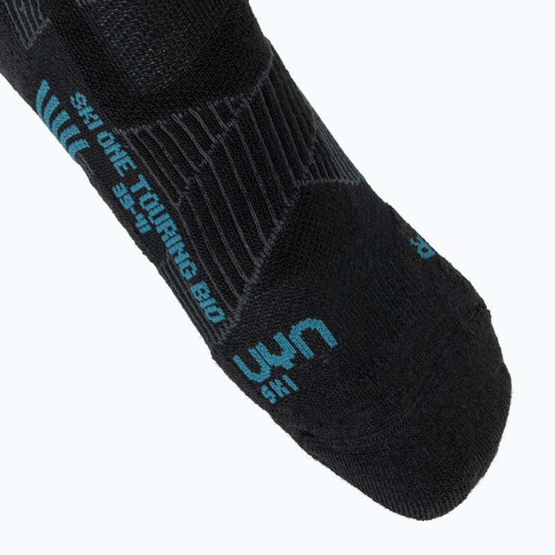 Vyriškos slidinėjimo kojinės UYN Ski Touring One Bio black/blue 3
