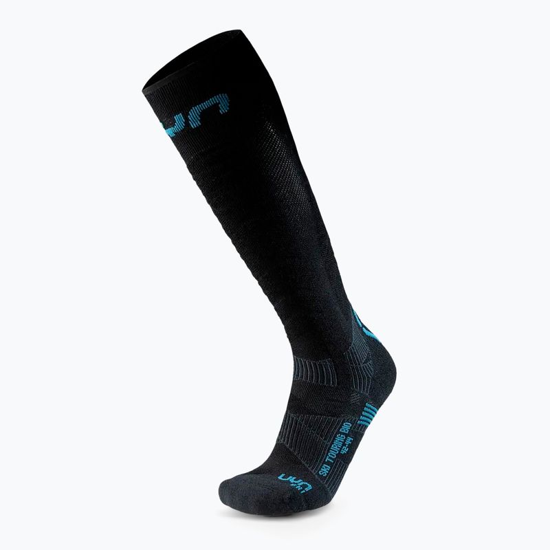 Vyriškos slidinėjimo kojinės UYN Ski Touring One Bio black/blue