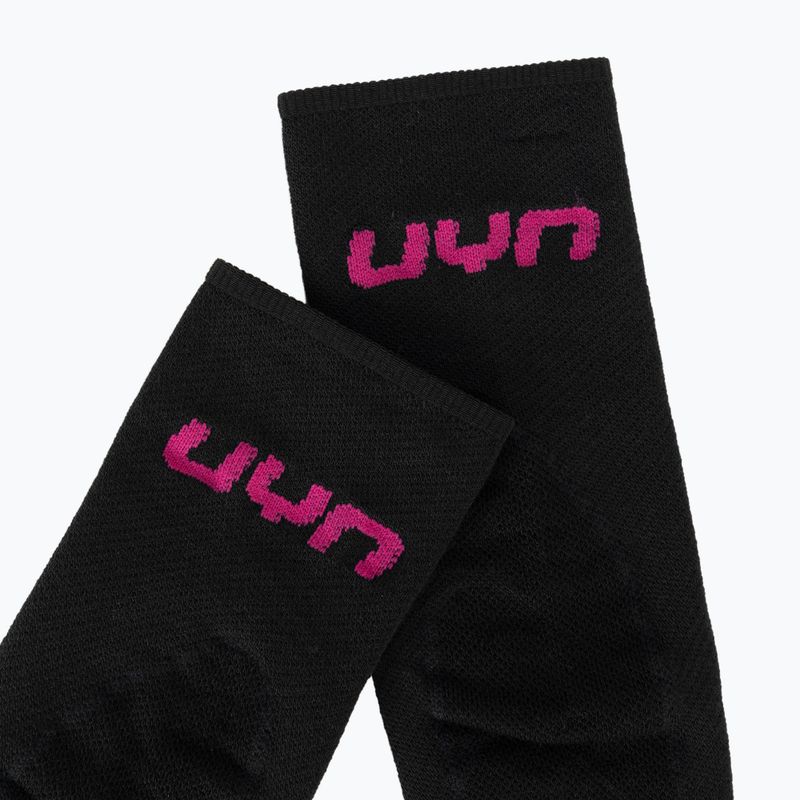 Moteriškos slidinėjimo kojinės UYN Ski Touring One Bio black/pink yarrow 4