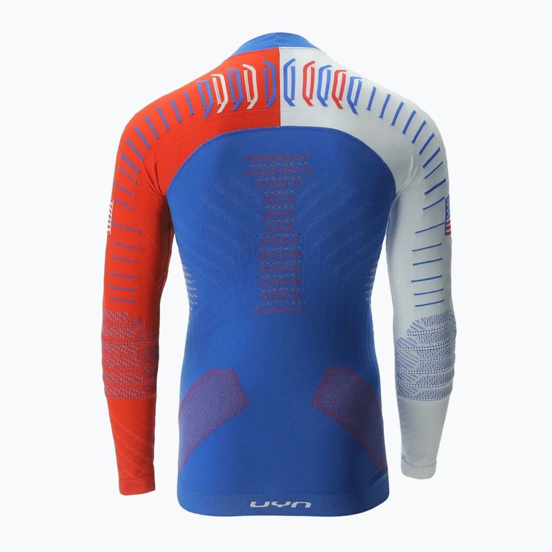 Vyriški termoaktyvūs marškinėliai UYN Natyon 3.0 USA Bode Miller LS Turtle Neck usa 2