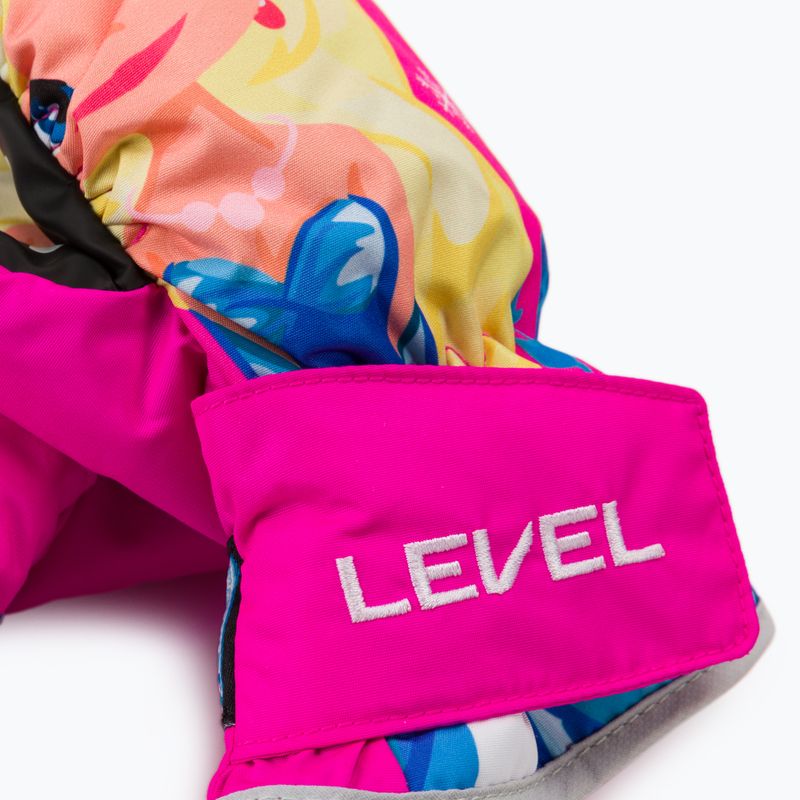 Level Animal Mitt vaikiškos snieglenčių pirštinės auksinės 4174 4